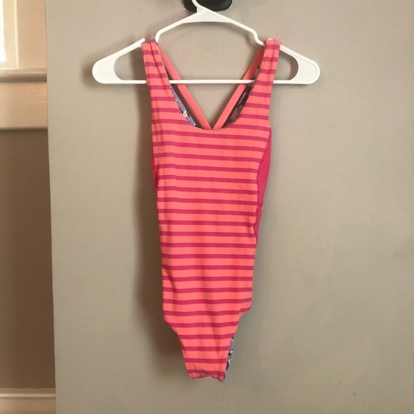 Ivivva Reversible Swimsuit, Size 12 - Picture 1 of 8